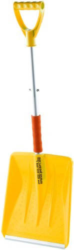 PEARL Pala de nieve: Pala quitanieve plegable de 3 partes con mango de aluminio y mango horizontal (Pala de coche)
