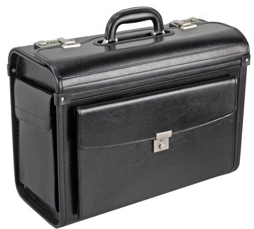 Dermata Pilotenkoffer Leder 45 cm