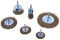 Amtech F3500 Wire Wheel Brush Set, Steel Wires for Drills, Metal brushes for Cleaning Rust and Removing Paint, 6 Pieces