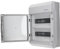 Hensel KV9224 2-reihig 24 TE KV-Feuchtraum-Sicherungskasten AufputzAutomatengehäuse IP 65