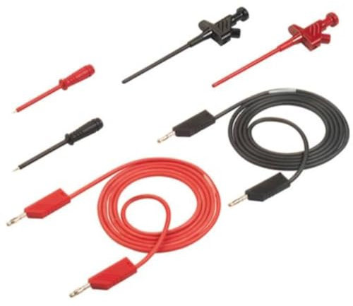 Set de cordons de mesure SKS Hirschmann PMS 4 CO [Banane mâle 4 mm - Banane mâle 4 mm] 1.00 m noir, rouge 1 set