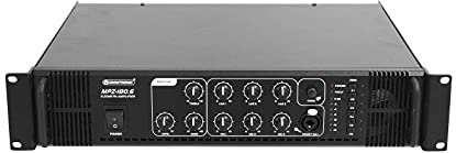 OMNITRONIC MPZ-180.6 ELA-Mischverstärker | 6-Zonen-ELA-Mono-Mischverstärker, 180 W, Zonen schaltbar