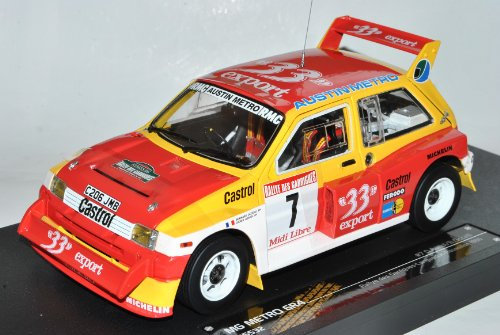 Sun Star MG Metro 6R4 Auriol Ocelli Rally des Garrigues Languedoc Roussillon 1986 1/18 Modell Auto