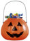 Non Concerne Rubies Porta Caramelle a Forma di Zucca Arancione per Halloween, Notte di Halloween, per Bambini