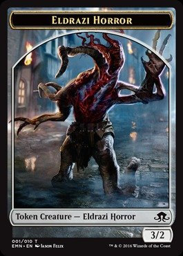 Magic: the Gathering - Eldrazi Horror Token (001/010) - Eldritch Moon