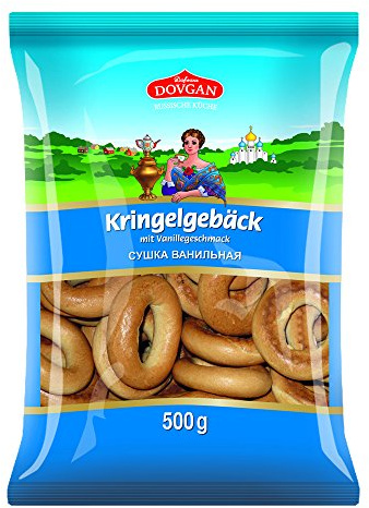 Dovgan Kringelgebäck mit Vanillegeschmack, 500 g