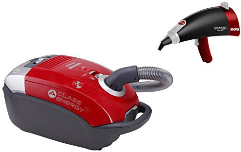 Hoover AT70 ATSG011 + SSNH1300 Cylinder vacuum cleaner 5L 700W A Black,Red - vacuums (Cylinder vacuum, A, Home, Carpet, Hard floor, A, E)