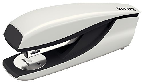 Leitz Büroheftgerät für 30 Blatt, Tacker aus Metall mit Kunststoffelementen, Inkl. 200 Heftklammern, NeXXt Serie, Grau, 55020085