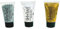 GRIM'TOUT Lot 3 Tubes Gel Paillettes Visage - Or, Argent, Cristal 25 ml - Maquillage à l’Eau Enfant - Sans Parabène - Facile à Appliquer et Nettoyer - Loisirs Créatifs - Carnaval, Fetes