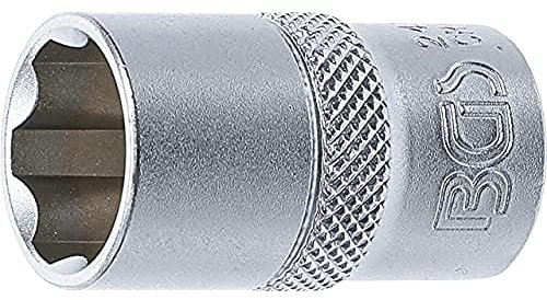 BGS 2416 | Steckschlüssel-Einsatz Super Lock | 12,5 mm (1/2) | SW 16 mm | Wellenprofil | CV-Stahl