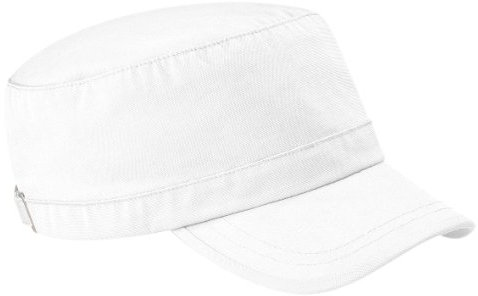 Beechfield Army Cap/Headwear (One Size) (White)