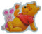 alles-meine.de GmbH XL - 3-D Winnie The Pooh Wand Bild Schmetterling Bär Teddy Tigger Ferkel Esel