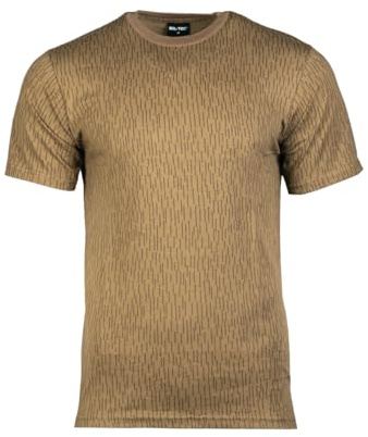 Mil-Tec Tarn T-Shirt Herren • Camouflage T-Shirt aus Baumwolle • Bequemes Kurzarm Army Shirt für Outdoor, Sport oder Freizeit • Bundeswehr Flecktarn-Shirt