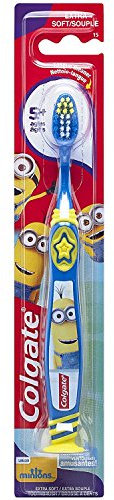 Colgate Kinder-Minions-Zahnbürste.