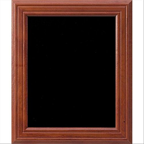 Securit Wandtafel 30x40 cm | Beschreibbar mit Kreidemarker - Lackierter Hartholzrahmen - Innen und Außen