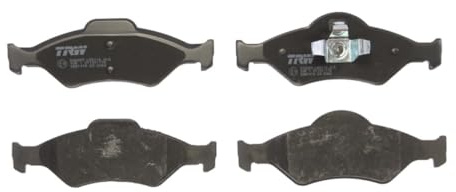 TRW GDB1418 Brake Pad Set of 4 Compatible for Ford KA (RB_) 1996-2008 Front Axle and Other Vehicles