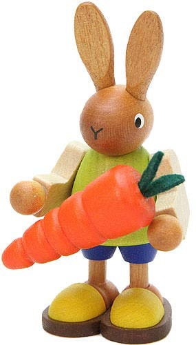 Christian Ulbricht Hase mit Karotte 8,5 cm Neuheit 2014 37470