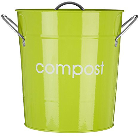 Premier Housewares Compost Bin - Lime Green
