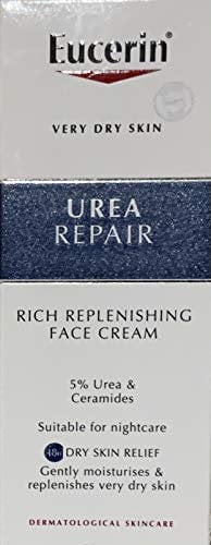 Eucerin Dry Skin Replenishing Face Night Cream - 5% Urea 50ml by Eucerin