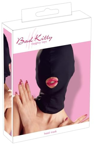 Bad Kitty Exotic Wear Kopfmaske schwarz