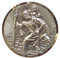 Vstarner St. Christophorus Plakette, selbstklebend, Goldrahmen, rund