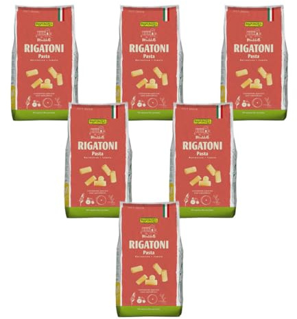 Rapunzel Rigatoni Semola, 6er Pack (6 x 500 g) - Bio