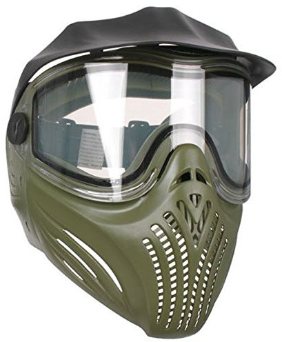 EMPIRE Erwachsene Helix Thermo-Bildschirmmaske Oliv Paintball-Maske, grün, One Size
