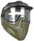 EMPIRE Erwachsene Helix Thermo-Bildschirmmaske Oliv Paintball-Maske, grün, One Size