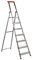 Escalera Aluminio Rolser BRICO 220 7 Peldaños Anchos. Certificada según Norma Europea EN-131 para Uso doméstico y Profesional.