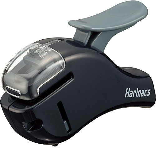 Kokuyo Harinacs Stapleless Stapler, Compact Alpha, Up to 5 Sheets Binding, Dark Navy, Japan Import (SLN-MSH305DB)