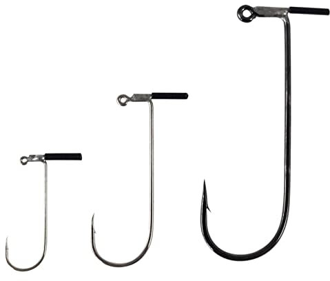 Gamakatsu Drop Shot Jig 90-3 Dropshot Angelhaken zum Spinnfischen auf Hecht, Zander & Barsch, Haken zum Dropshotangeln, Größe:8/0