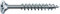 SPAX Universalschraube, 4,5 x 70 mm, 500 Stück, Kreuzschlitz Z2, Senkkopf, Teilgewinde, 4CUT, WIROX A3J, 0291010450705
