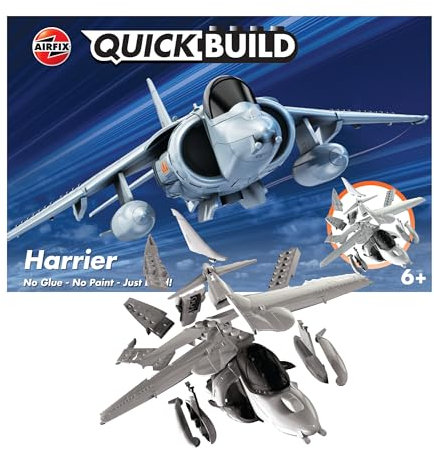 QUICKBUILD Harrier Modellbausatz, Grau