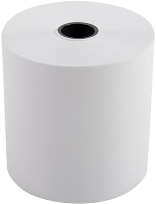 Exacompta - Réf. 40651E - Carton de 50 bobines pour machine à calculer et caisse - largeur 57 mm x diamètre 60 mm - mandrin 12 mm - 1 pli offset extra-blanc 60 g/m² - Métrage (+ ou - 2m) : 30 m
