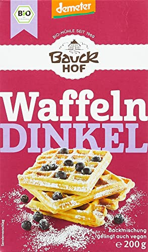 Bauckhof Dinkel-Waffeln Demeter, 6er Pack (6 x 200 g)