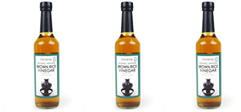 (3 PACK) - Clearspring - Organic Brown Rice Vinegar | 500ml | 3 PACK BUNDLE