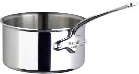 Mauviel1830 - M'Cook - 5210 Kasserolle, Edelstahl, 16 cm