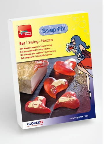 Seifen-Gießen Set mit Öko-Seife, Herzen [Spielzeug]