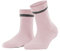 FALKE Damen Hausschuh-Socken Cuddle Pads W HP Baumwolle rutschhemmende Noppen 1 Paar, Rosa (Sakura 8909), 39-42