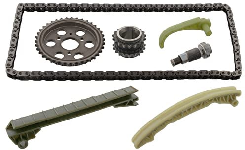 febi bilstein 37966 Steuerkettensatz für Nockenwelle, mit Gleitschienen und Kettenspanner, 1 Stück