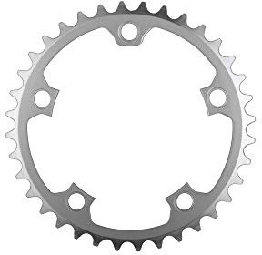 Spécialités TA 110pcd Nerius Campagnolo Offset 10-Gang-Chianring, Silber, Inner 36T
