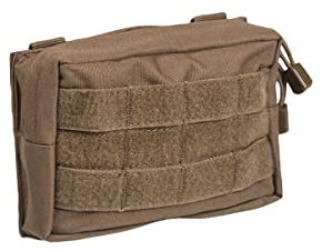 Mil-Tec Unisex – Erwachsene Molle Belt Pouch, Coyote, Einheitsgröße