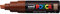 Uni-Ball Posca Broad Chisel Tip Marker - Brown