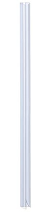 Durable 291219 Boite de 25 Baguettes à Reliure A4 12 mm Transparent