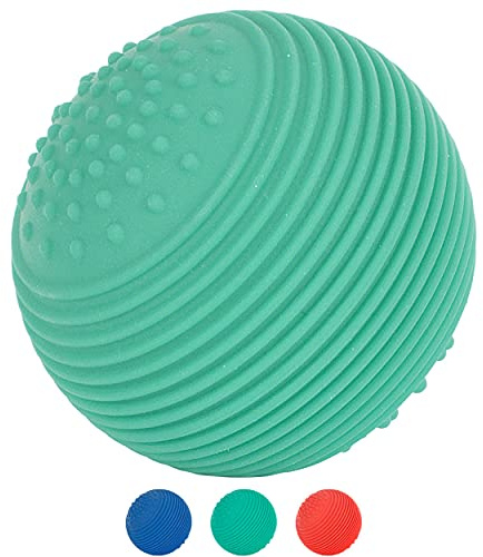 Sport-Tec Physio Reflexball mit Noppen Massageball Motorik Training Entspannung, 6 cm