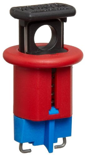 Brady Halter Typ Leitungsschutzschalter-Verriegelungen, 1-fach Verriegelung, Ø 7.14mm, Rot