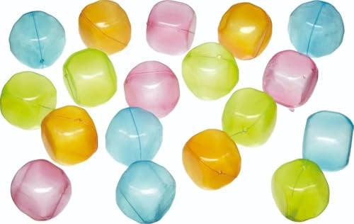 BarCraft Glaçons réutilisables, en plastique, multicolores, paquet de 18