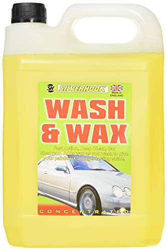 Silverhook Concentrated Wash & Wax Car Shampoo, 5 Litre
