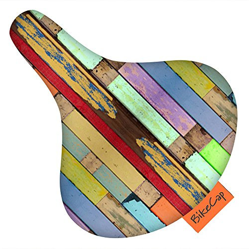 BikeCap Sattelschoner - Buntholz