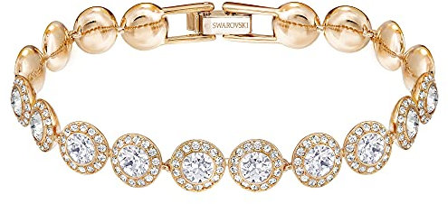 Swarovski Angelic Jewelry Collection, finitura oro rosa, cristalli trasparenti e Nessun tipo di metallo, colore: bianco, cod. 5240513